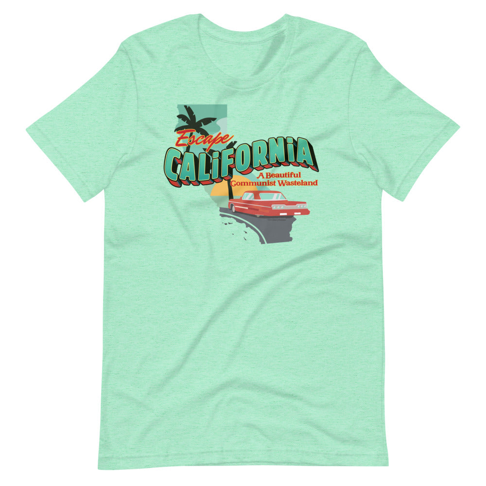 Escape California A Beautiful Communist Wasteland Short-Sleeve Unisex T-Shirt