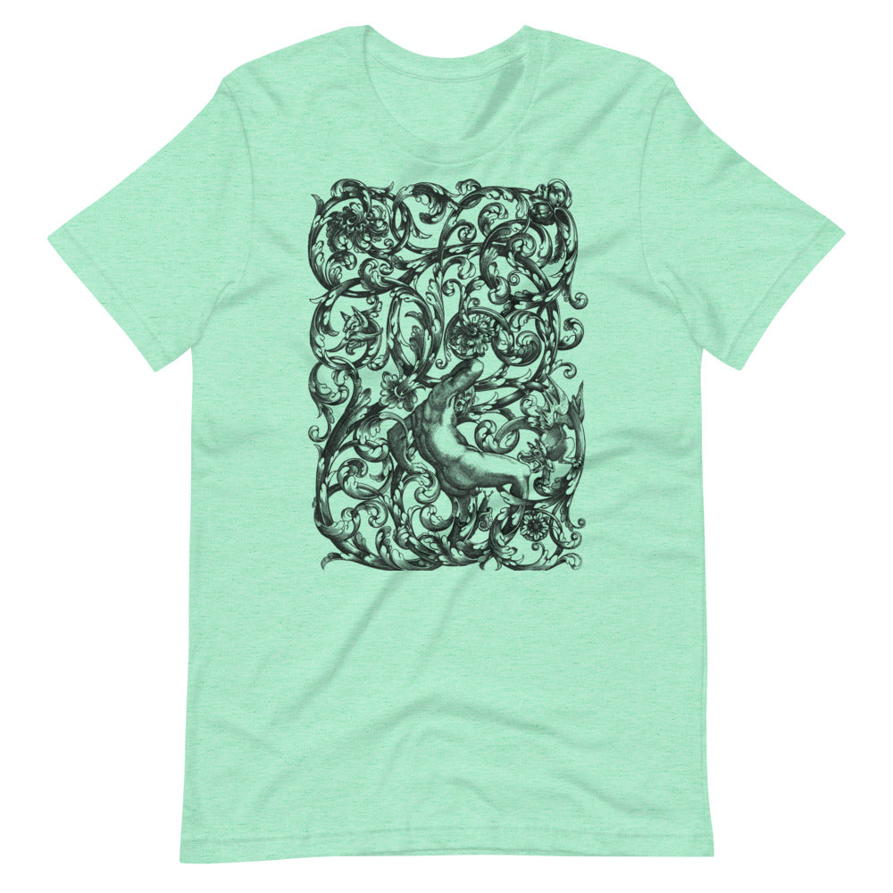 Beauty Conquering Brutality Graphic T-Shirt