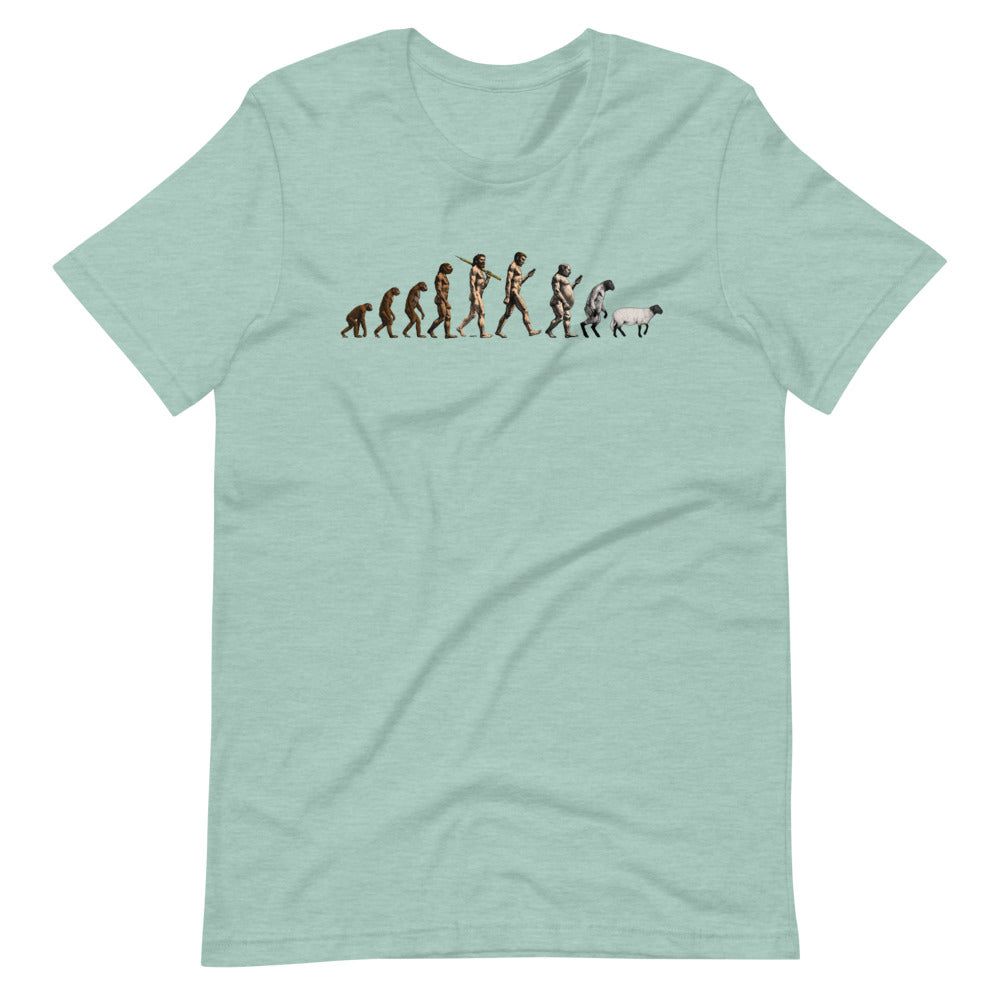 March of Devolution Sheeple T-Shirt