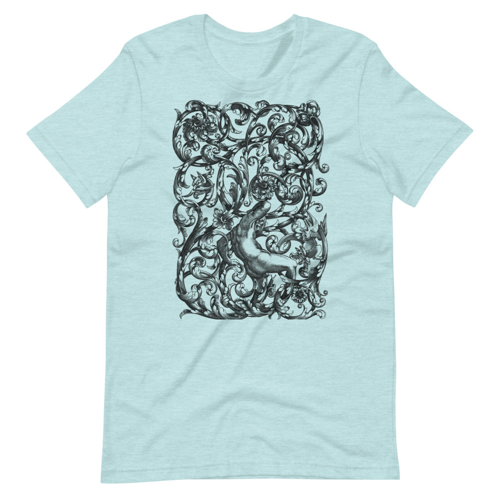 Beauty Conquering Brutality Graphic T-Shirt