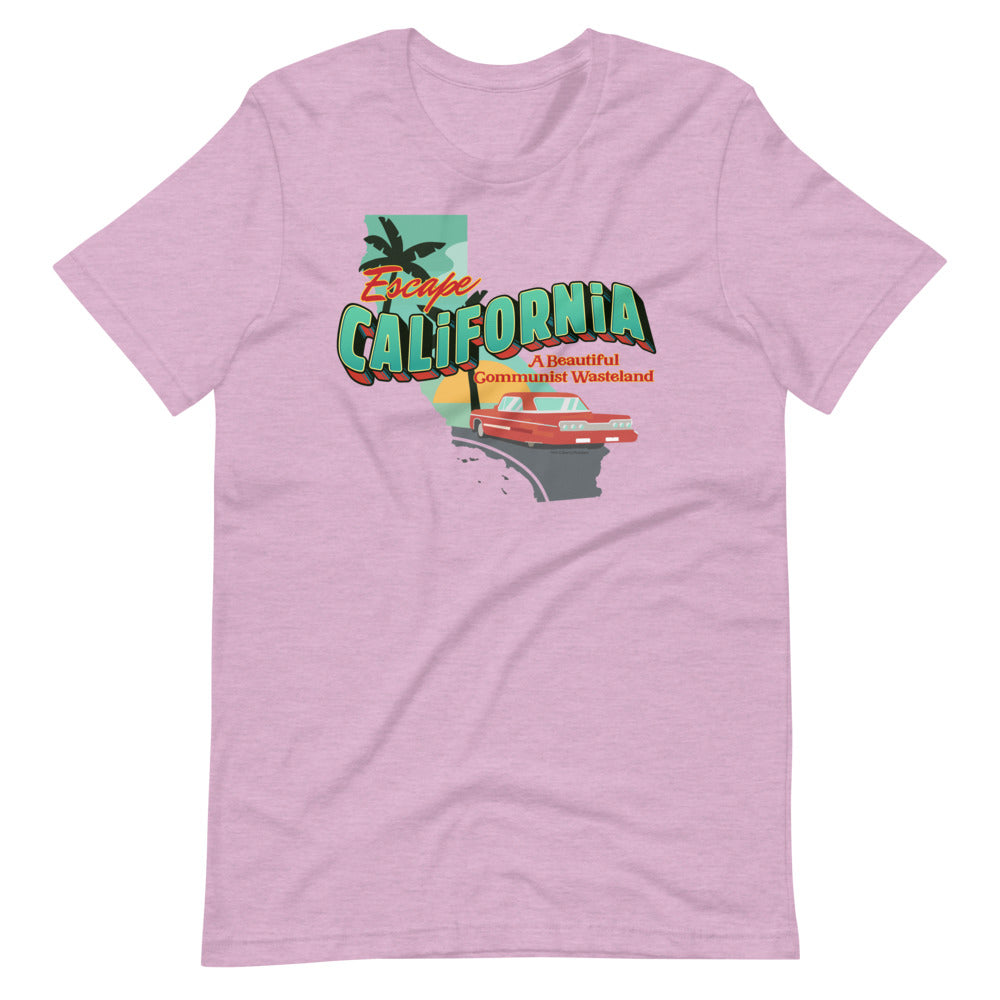 Escape California A Beautiful Communist Wasteland Short-Sleeve Unisex T-Shirt