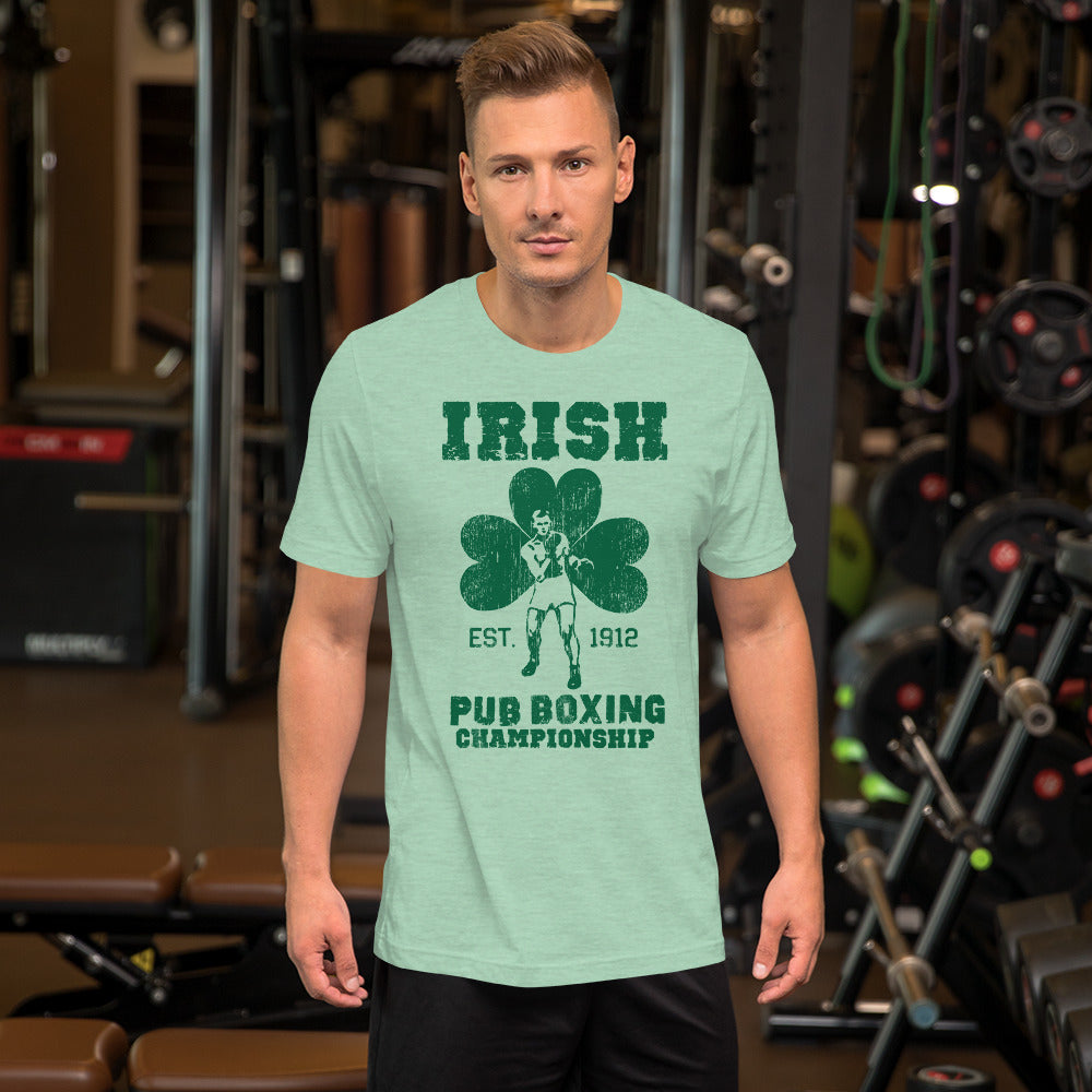 Irish Pub Boxing Short-Sleeve Unisex T-Shirt