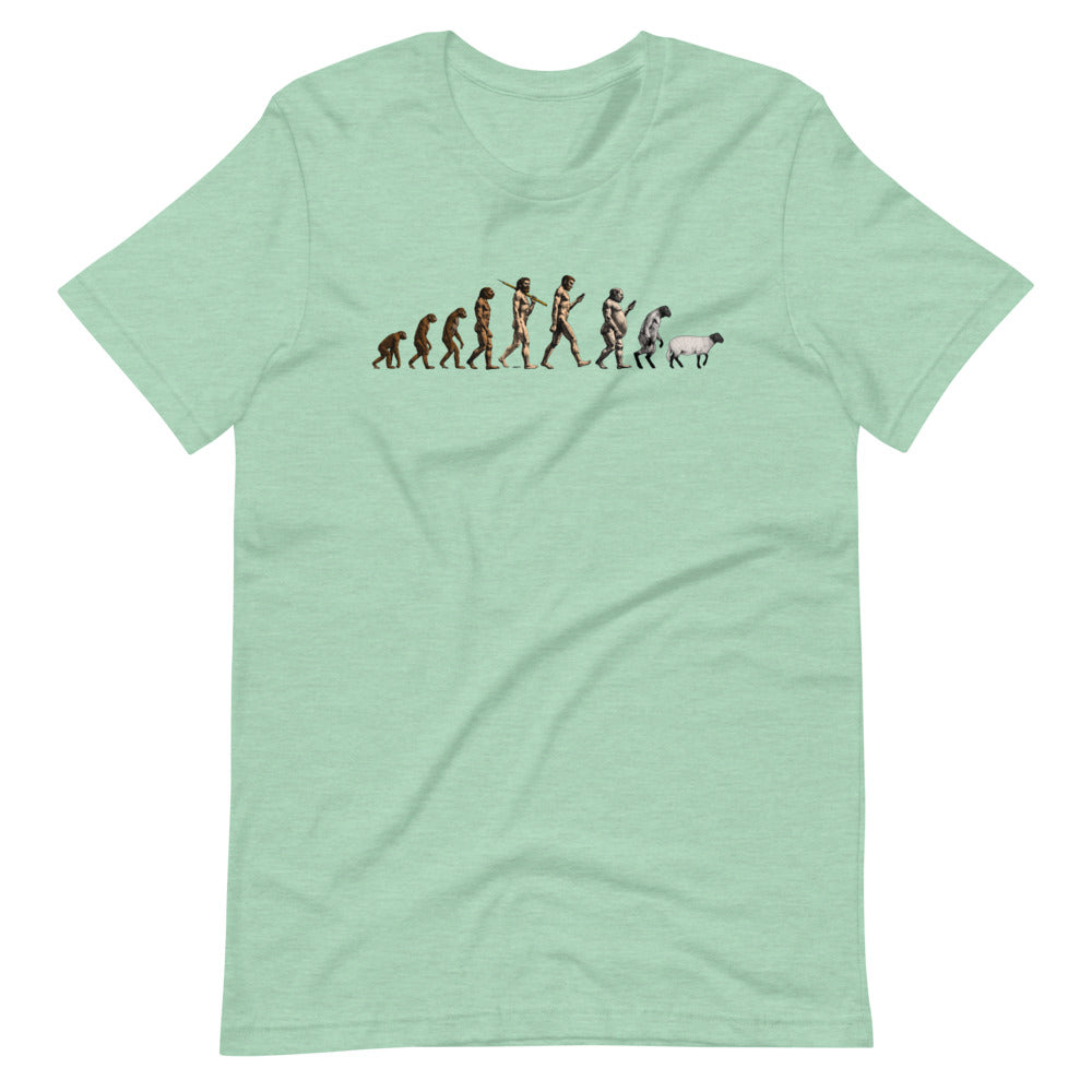 March of Devolution Sheeple T-Shirt