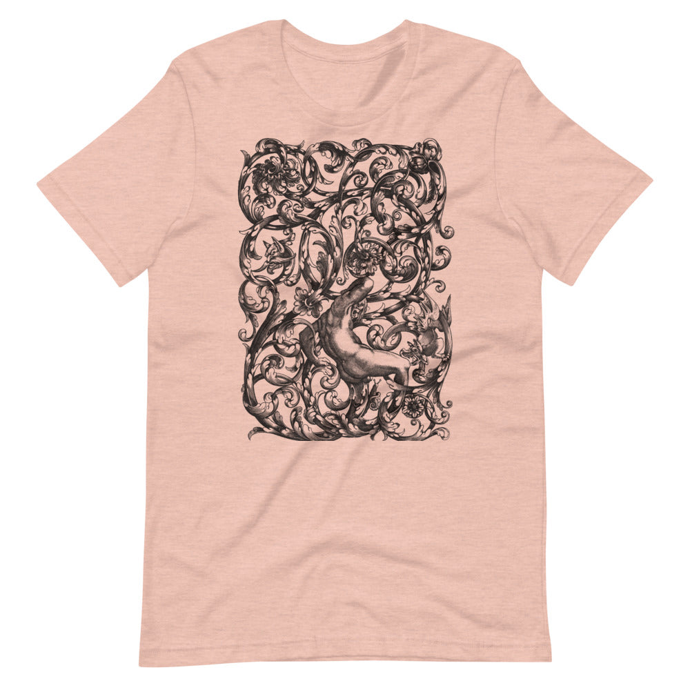 Beauty Conquering Brutality Graphic T-Shirt