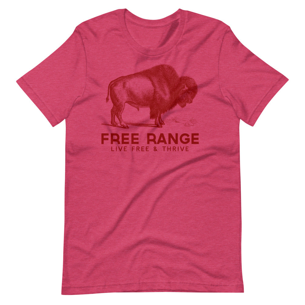 Free Range Live Free Graphic Tee