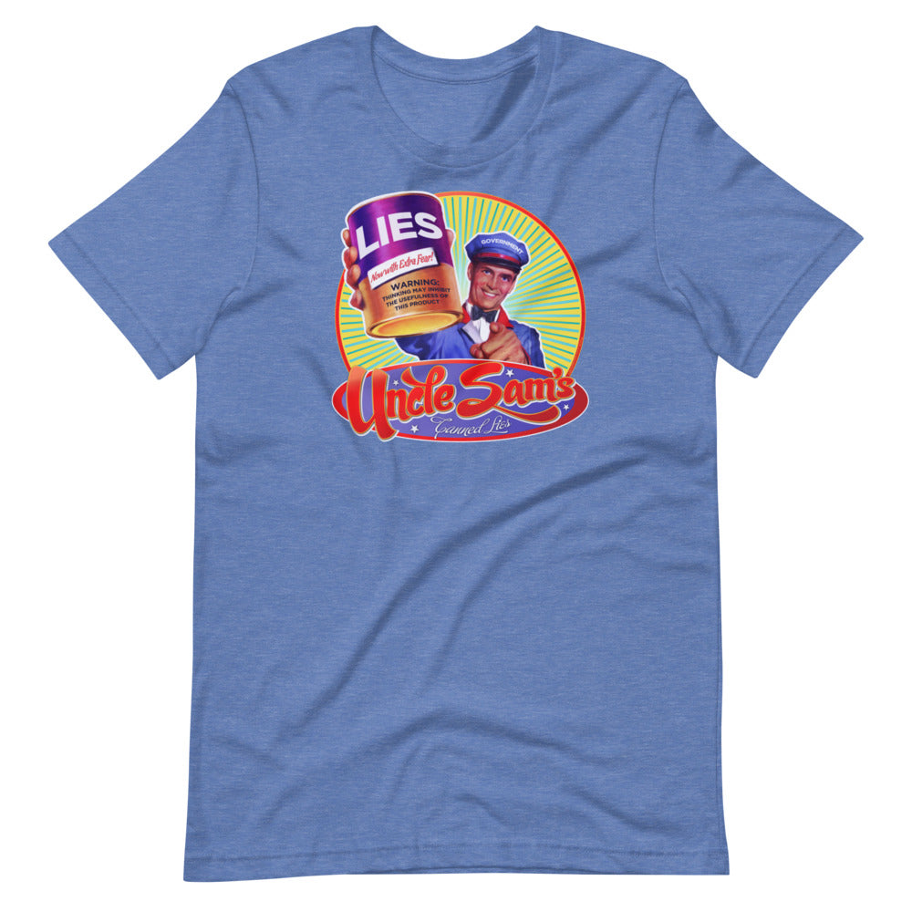 Government Canned Lies Retro T-Shirt