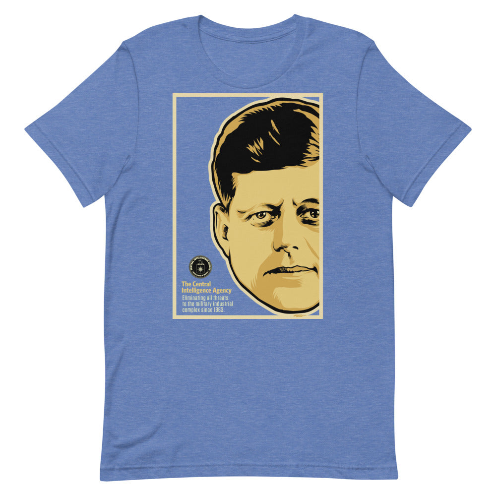 Central Intelligence Agency Military Industrial Complex JFK Short-Sleeve Unisex T-Shirt
