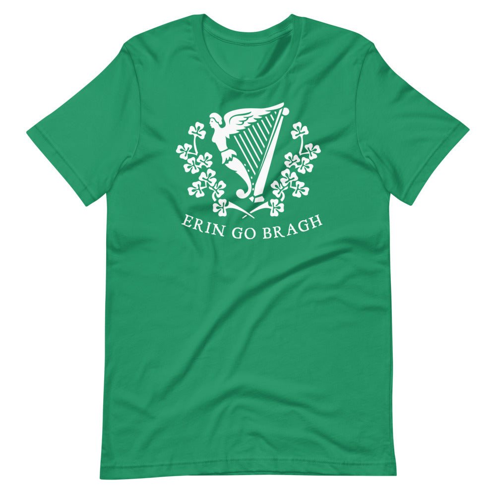 Erin Go Bragh Harp Short-Sleeve Unisex T-Shirt