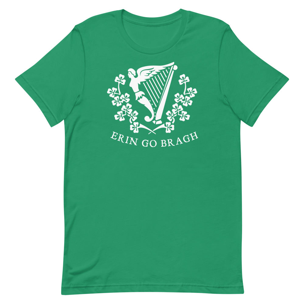 Erin Go Bragh Harp Short-Sleeve Unisex T-Shirt