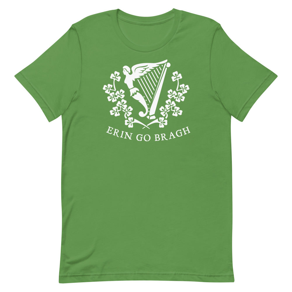 Erin Go Bragh Harp Short-Sleeve Unisex T-Shirt