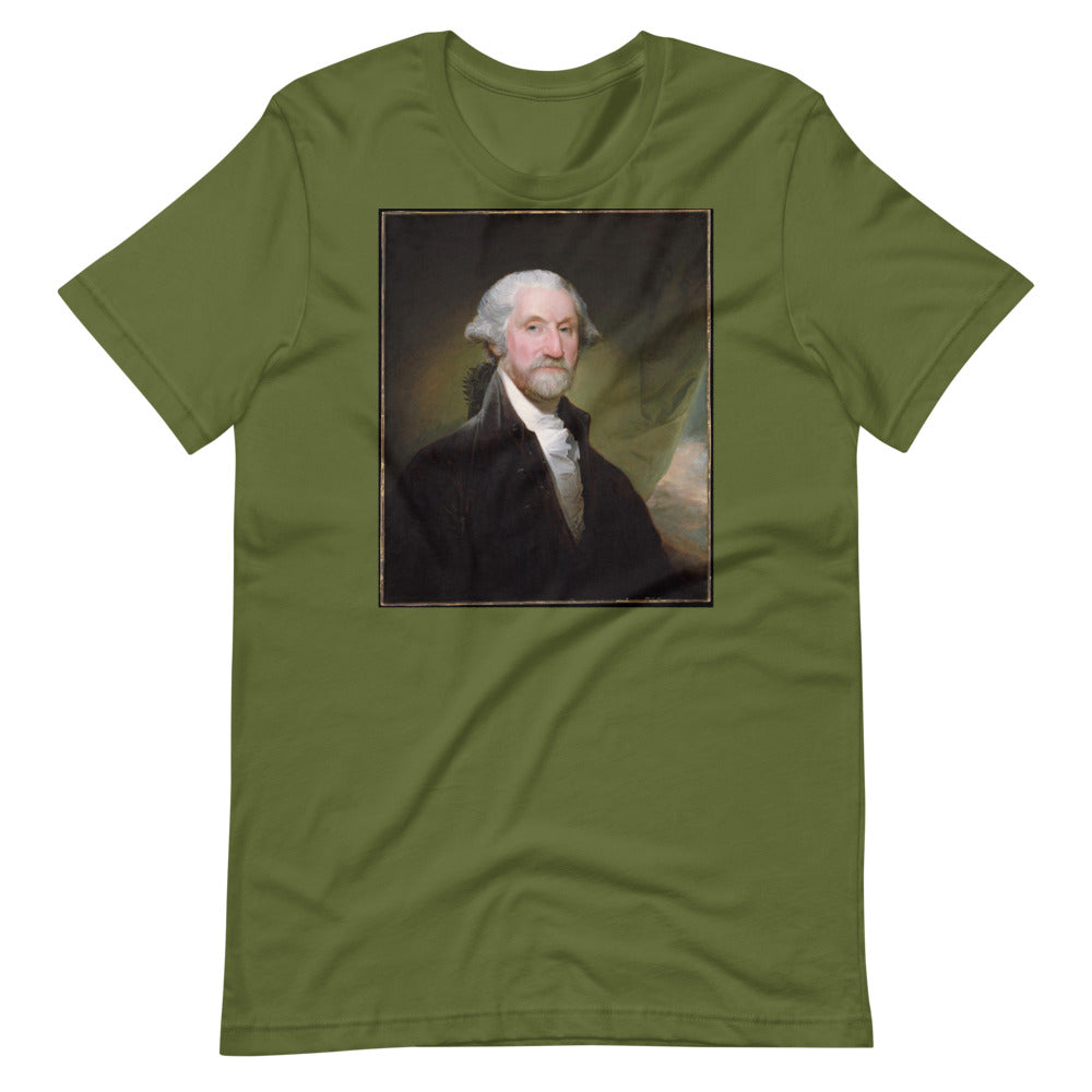 George Washington Bearded Badass Short-Sleeve Unisex T-Shirt
