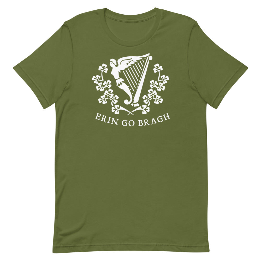 Erin Go Bragh Harp Short-Sleeve Unisex T-Shirt