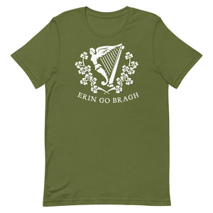 Erin Go Bragh Harp Short-Sleeve Unisex T-Shirt