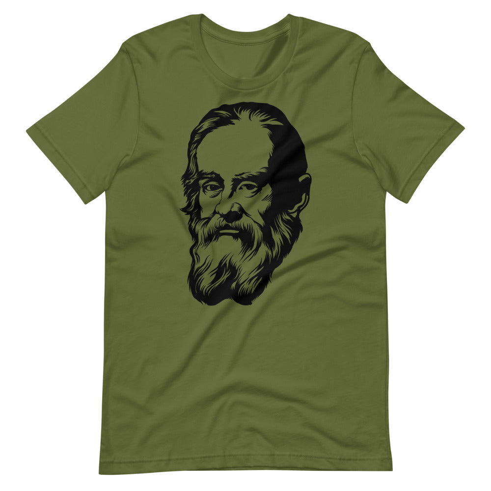 Galileo Humble Reasoning of a Single Individual Short-Sleeve Unisex T-Shirt