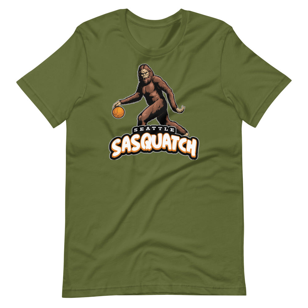 Seattle Sasquatch Basketball Short-Sleeve Unisex T-Shirt