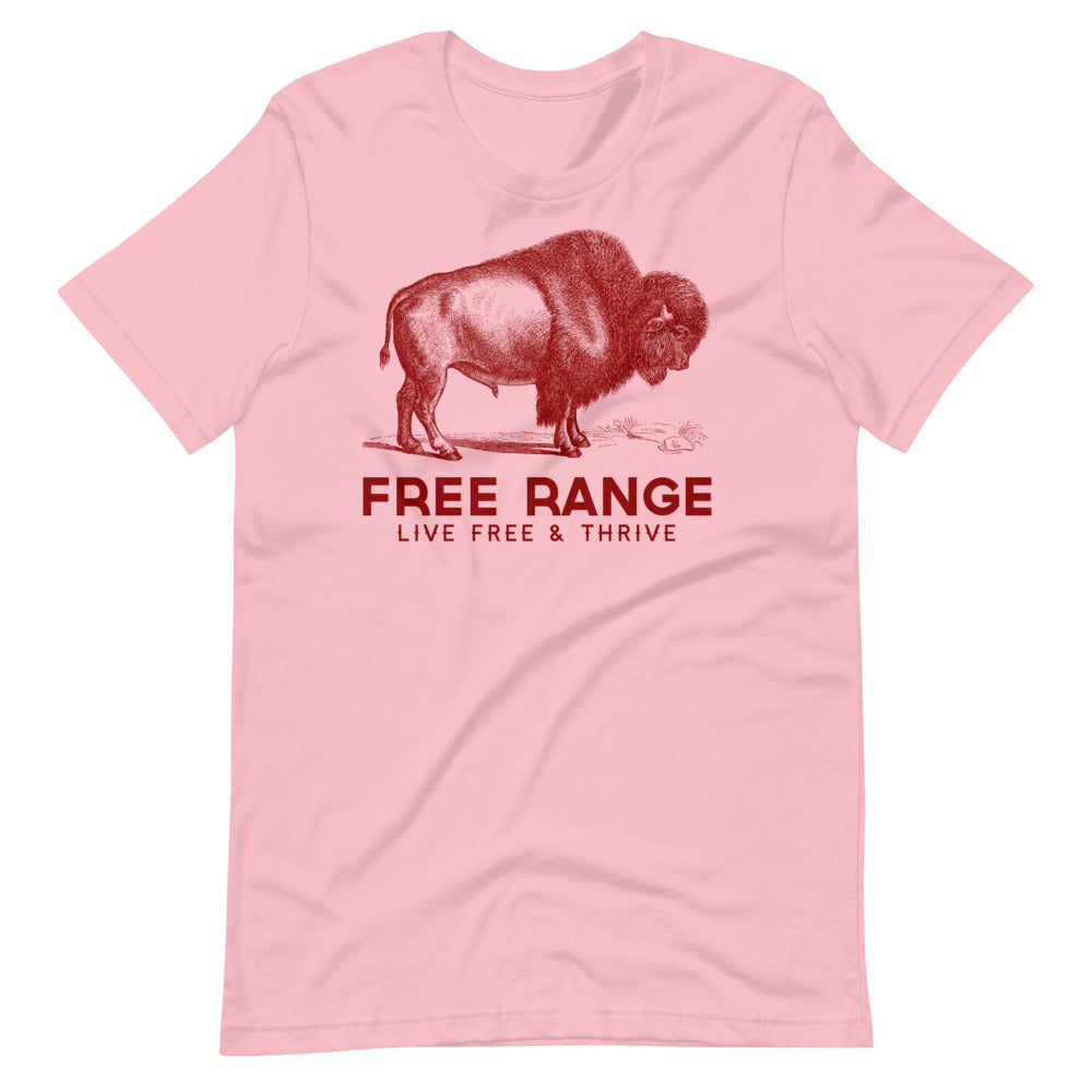 Free Range Live Free Graphic Tee