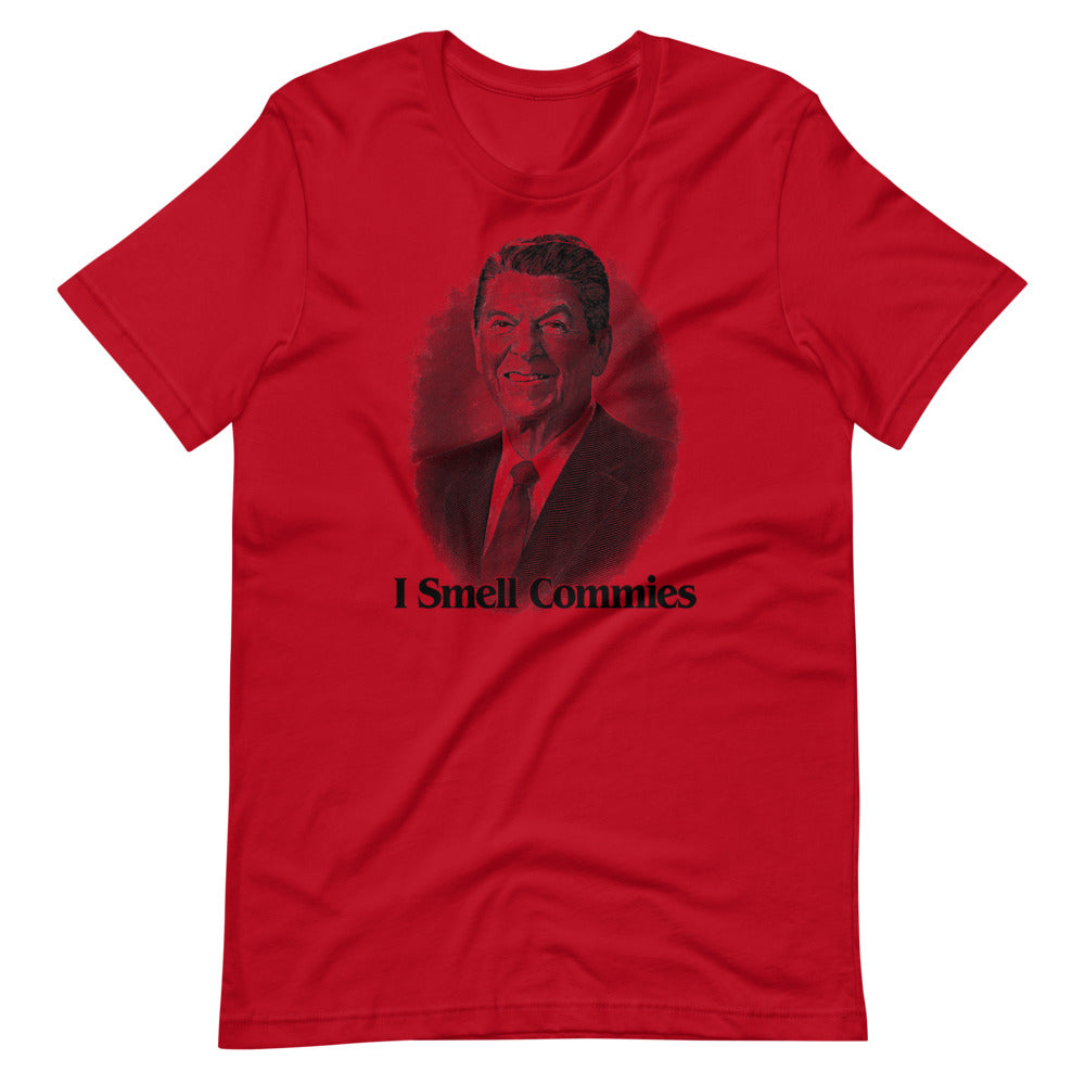 Ronald Reagan I Smell Commies T-Shirt
