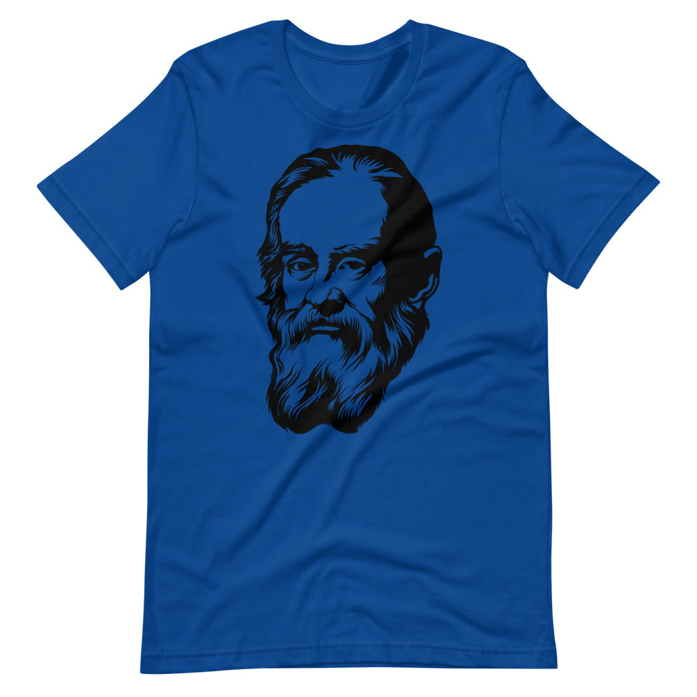 Galileo Humble Reasoning of a Single Individual Short-Sleeve Unisex T-Shirt