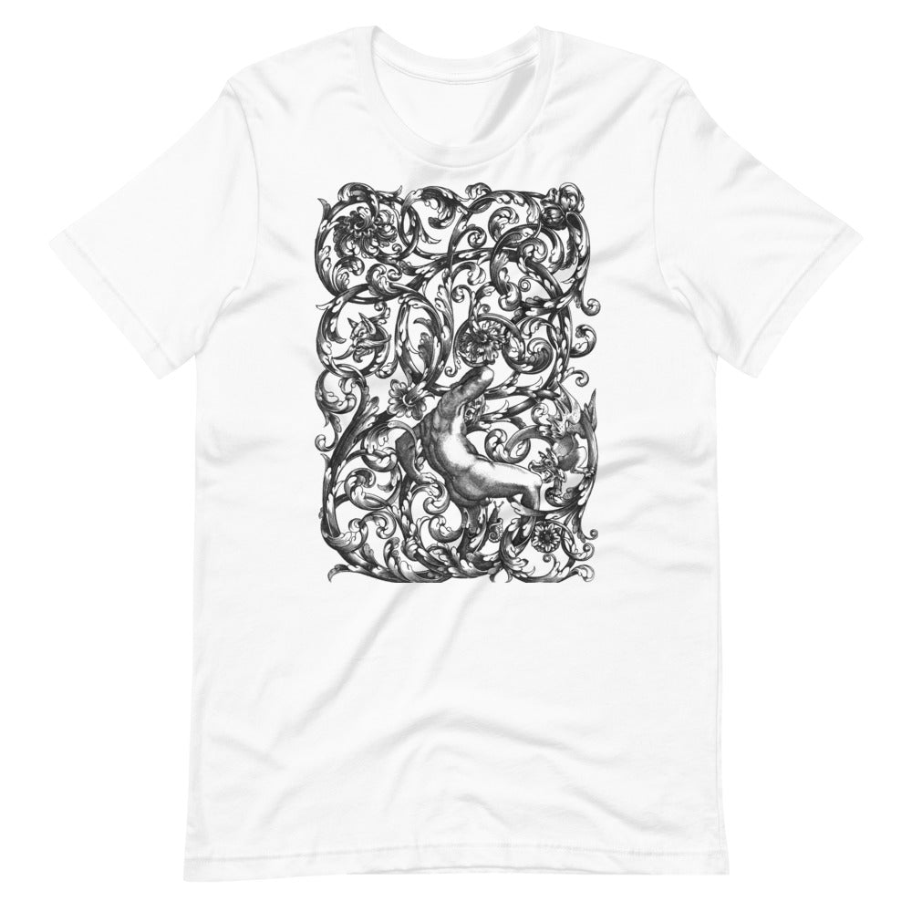 Beauty Conquering Brutality Graphic T-Shirt