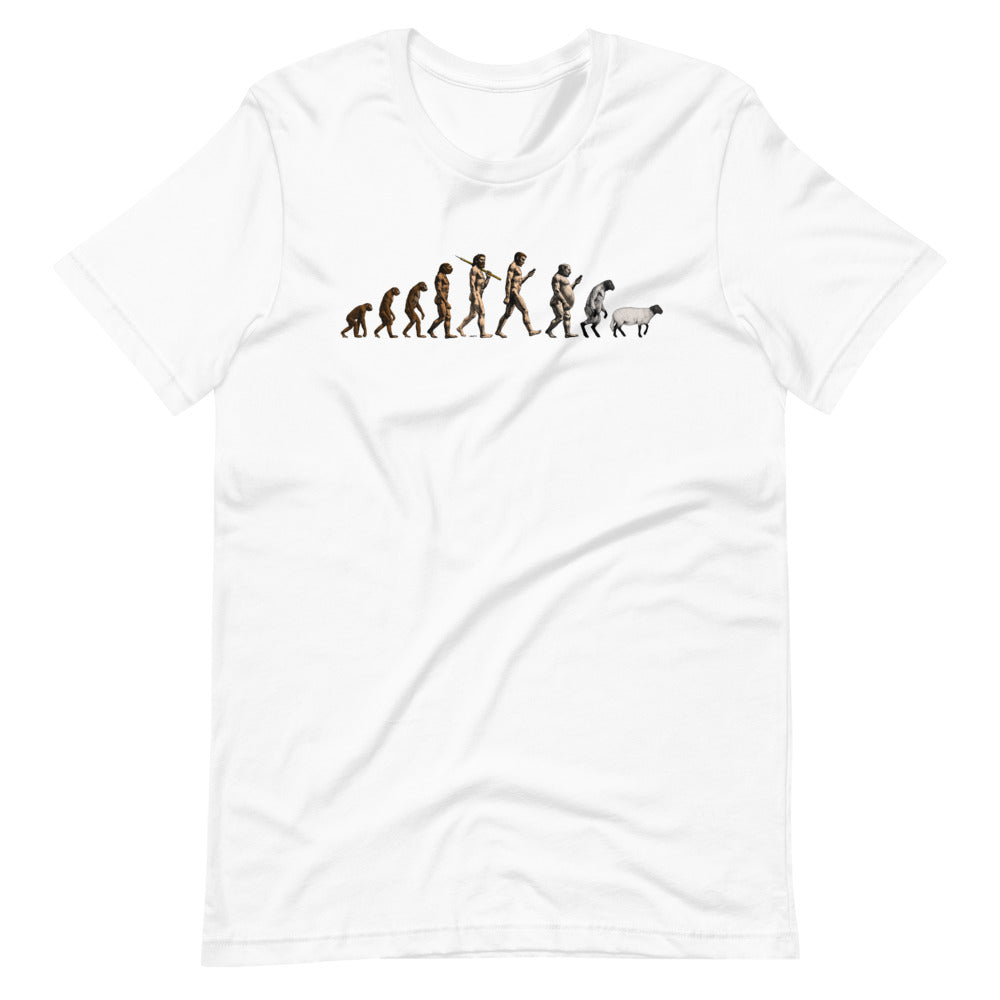 March of Devolution Sheeple T-Shirt