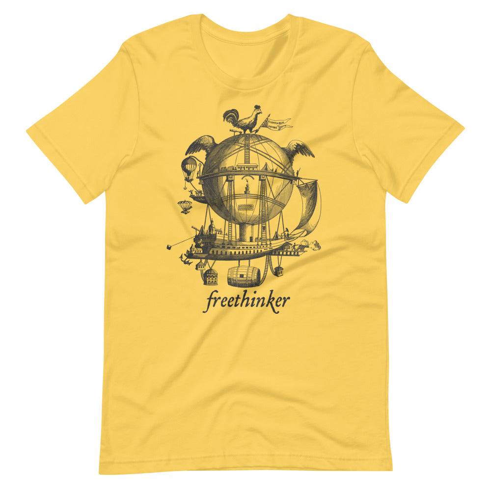 Freethinker Vintage Men&#39;s Graphic TShirt