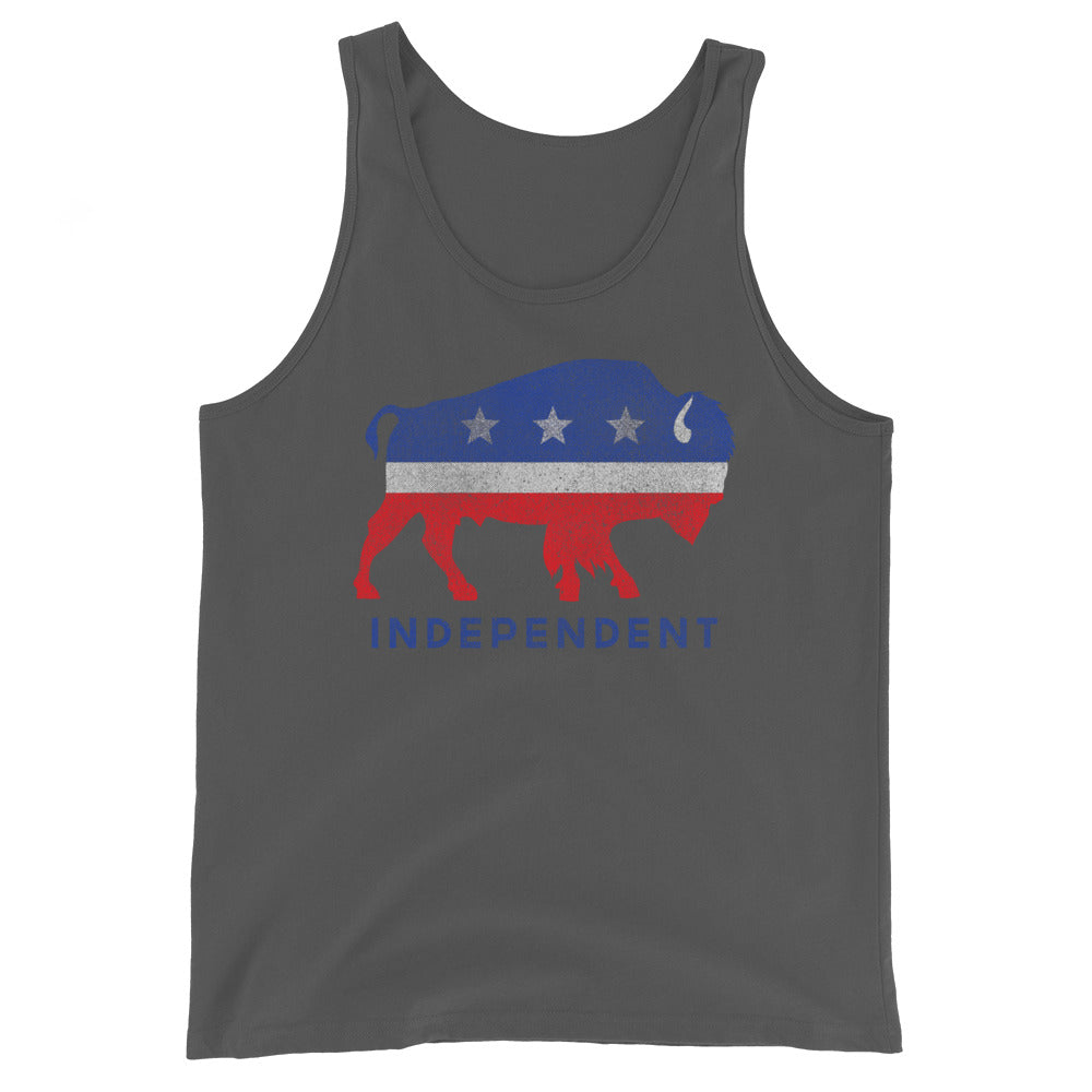 Independent Bison Distressed Unisex Tank Top