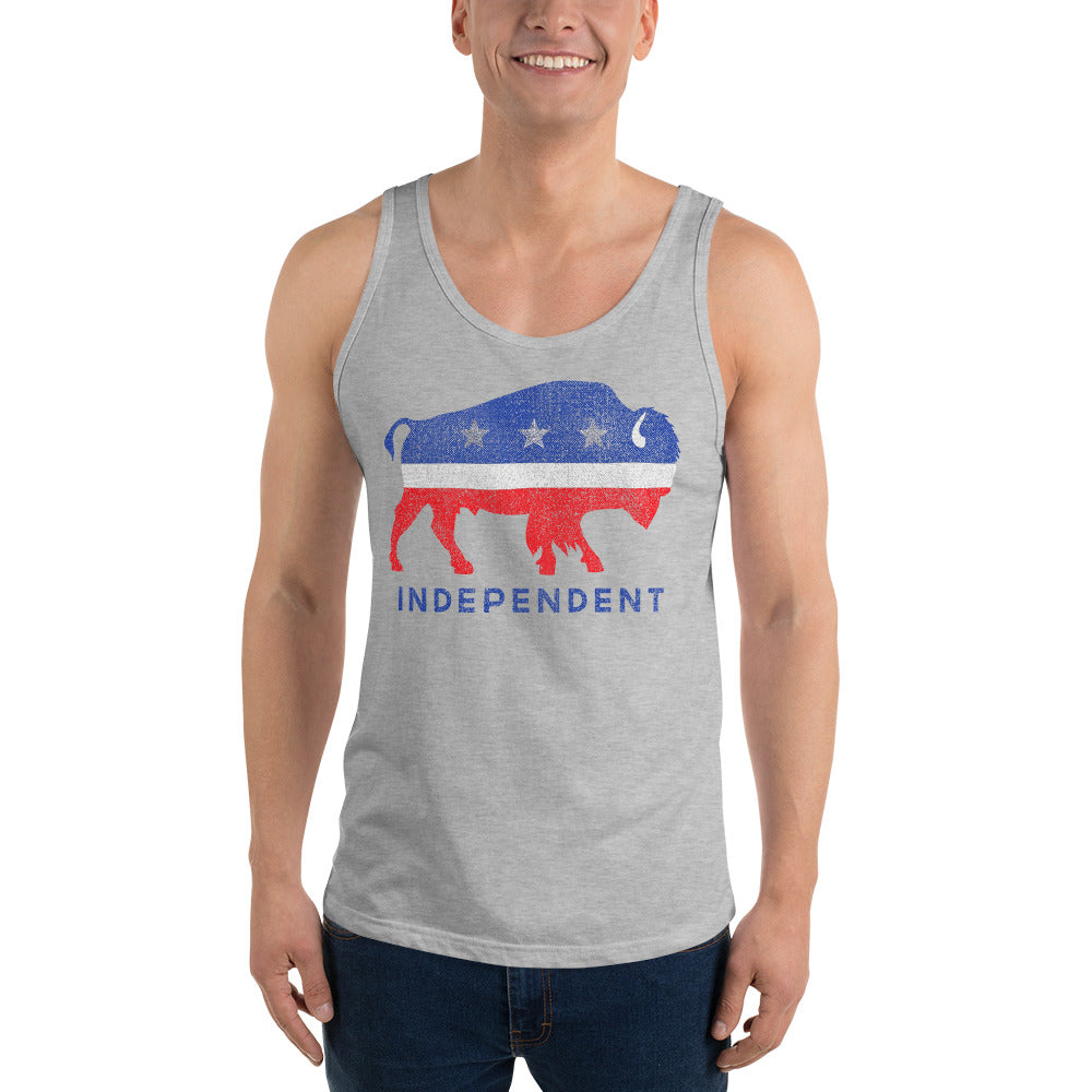 Independent Bison Distressed Unisex Tank Top