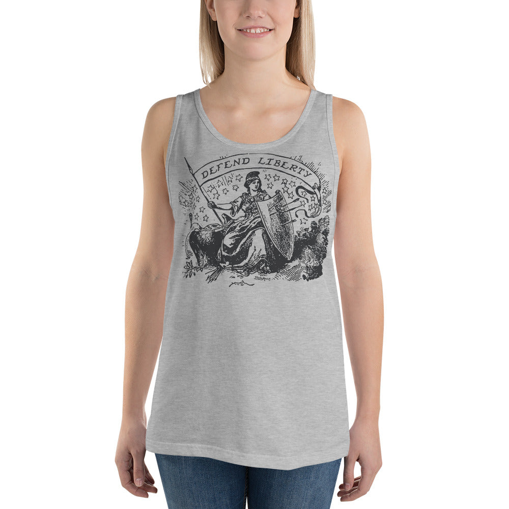 Defend Liberty Libertas Unisex Tank Top