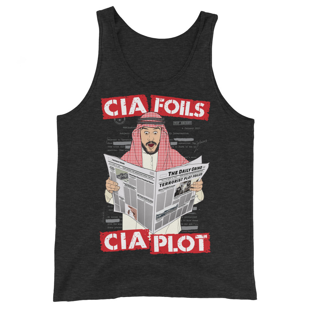 CIA Foils CIA Plot Unisex Tank Top