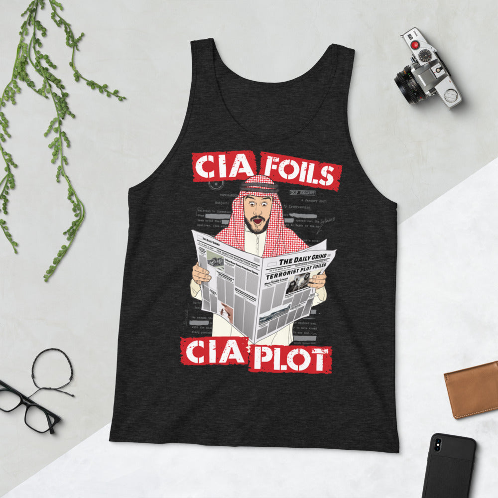 CIA Foils CIA Plot Unisex Tank Top