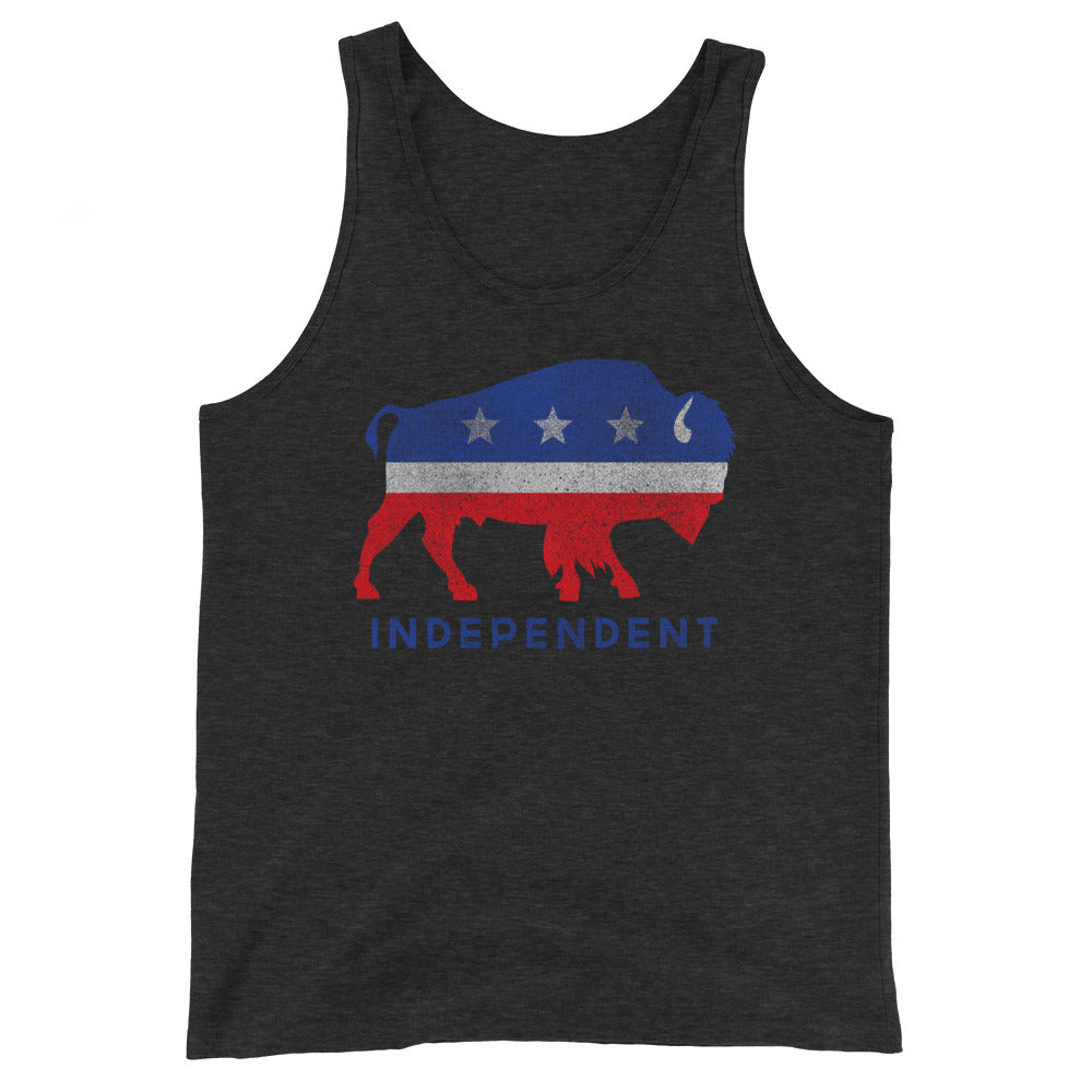 Independent Bison Distressed Unisex Tank Top