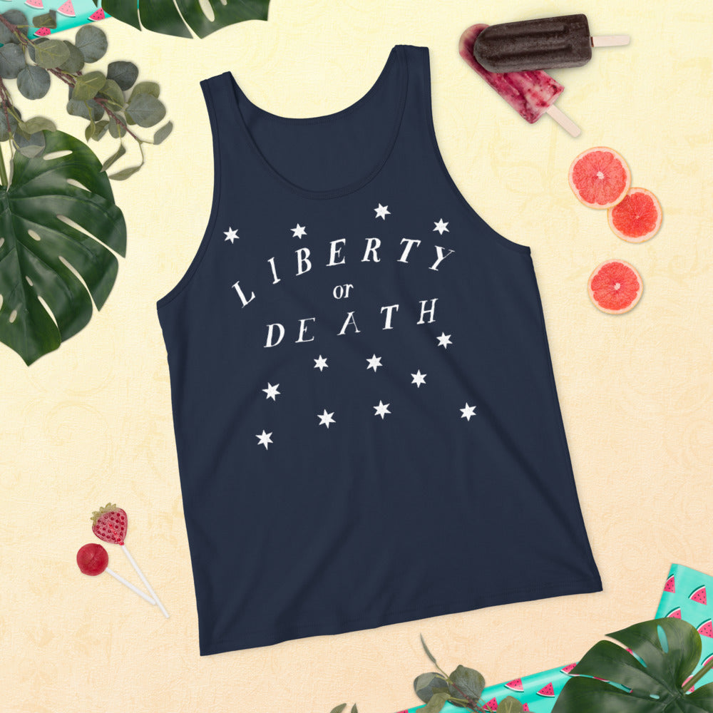 Liberty or Death Unisex Tank Top