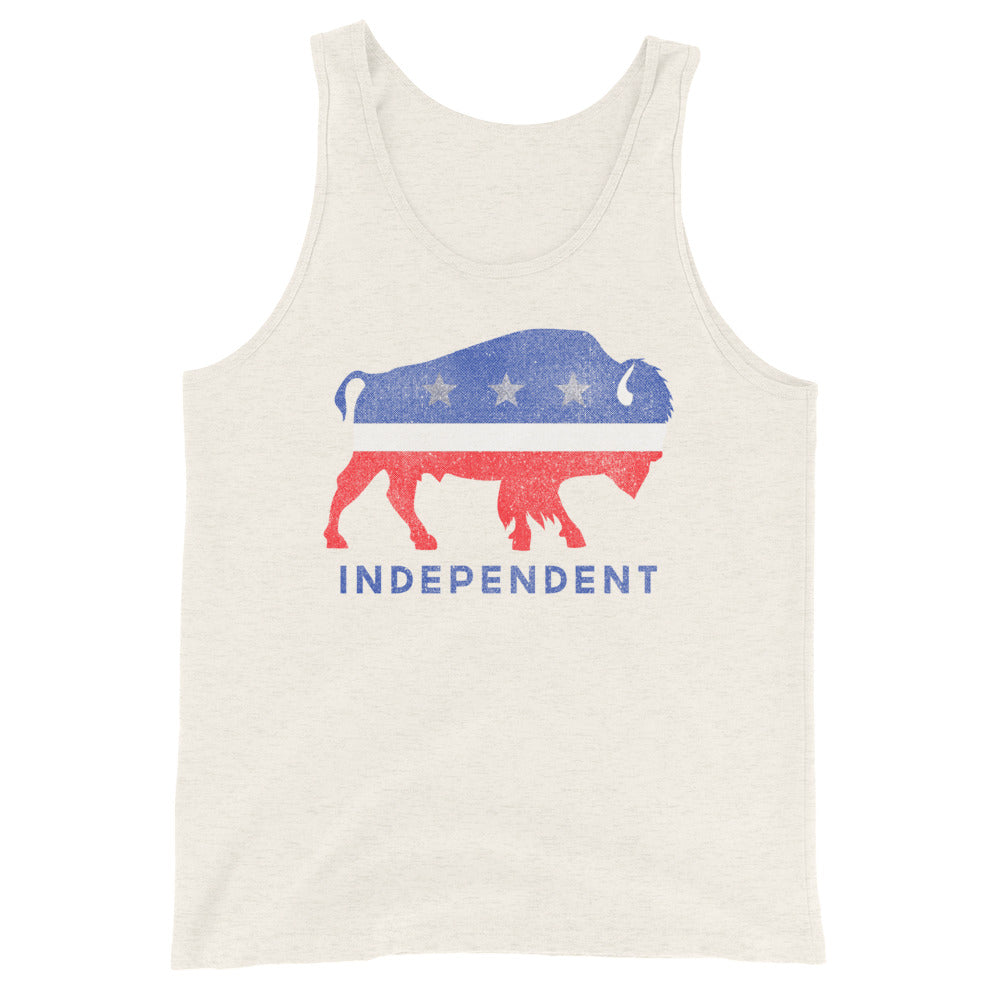 Independent Bison Distressed Unisex Tank Top