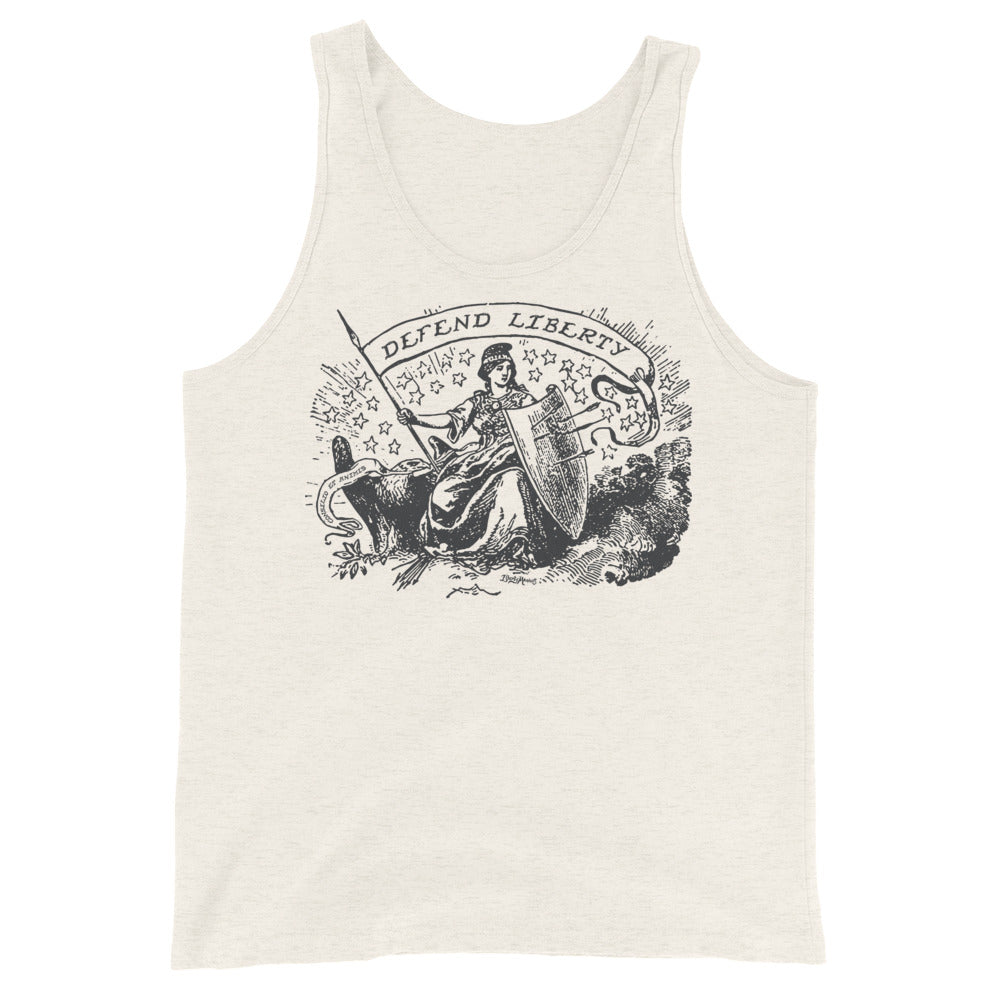 Defend Liberty Libertas Unisex Tank Top