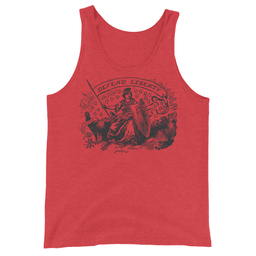 Defend Liberty Libertas Unisex Tank Top