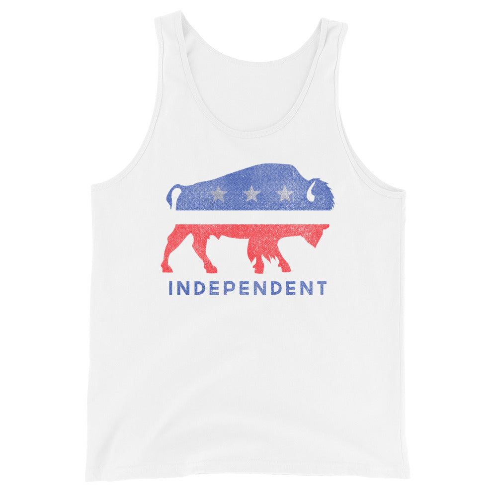 Independent Bison Distressed Unisex Tank Top