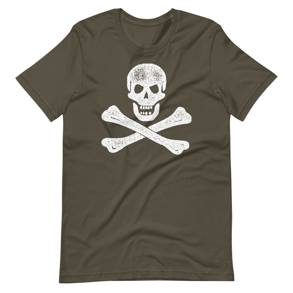 Jolly Roger Crossbones Short-Sleeve Unisex T-Shirt