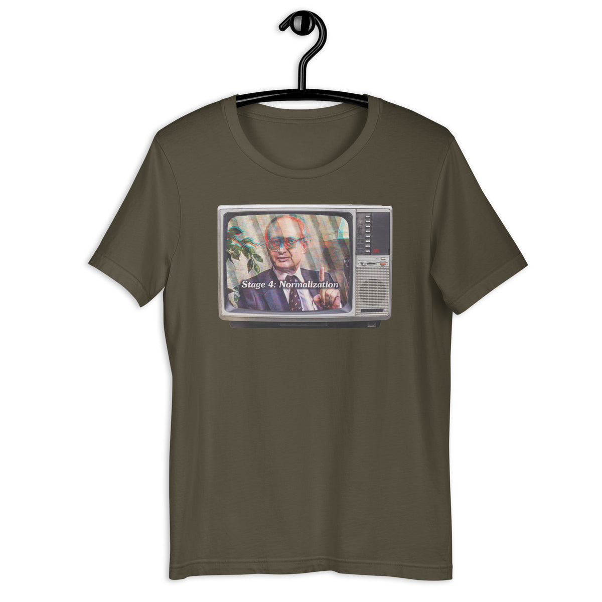 Yuri Bezmenov The Fourth Stages of Ideological Subversion Short-Sleeve Graphic T-Shirt
