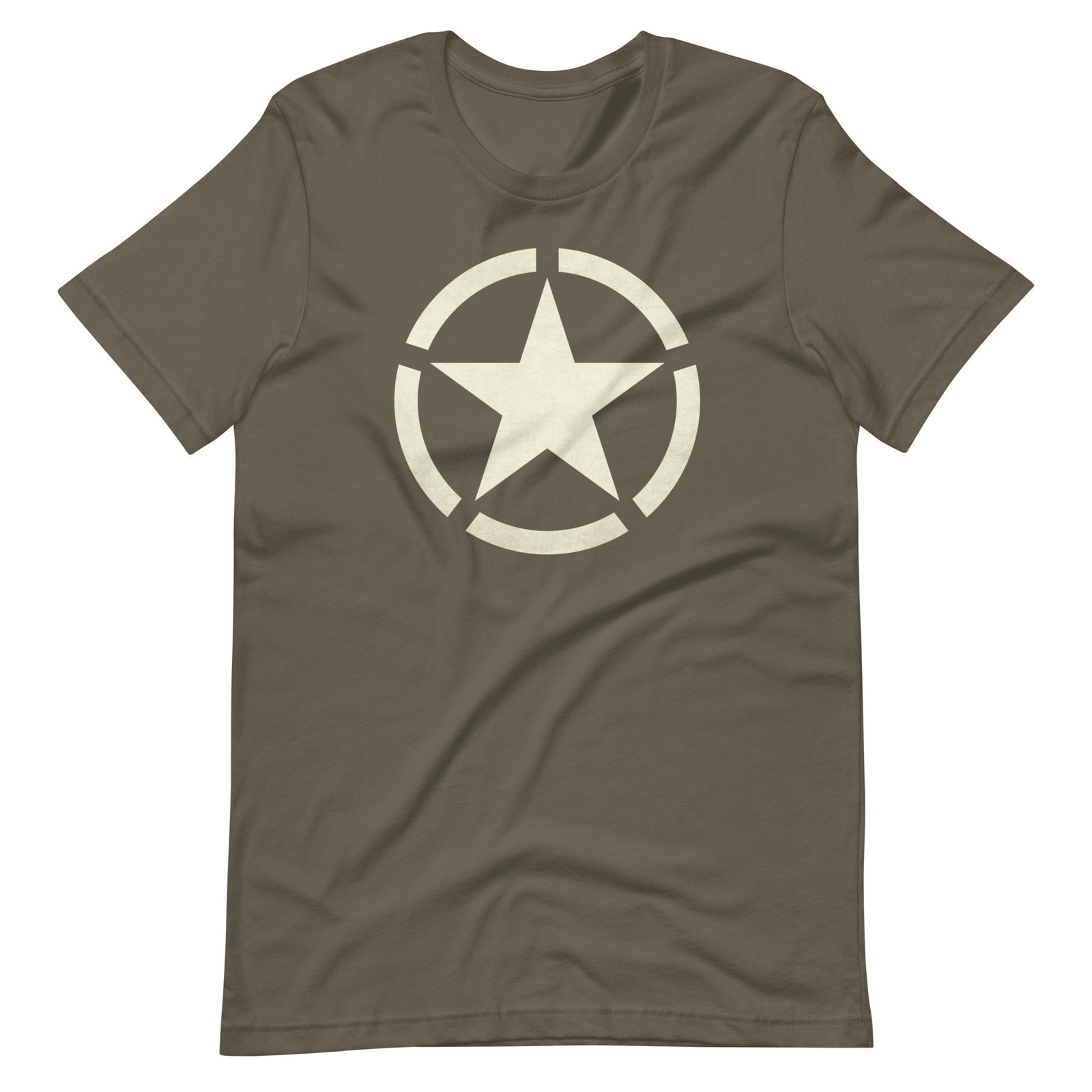 WW2 Circled Star Graphic T-Shirt