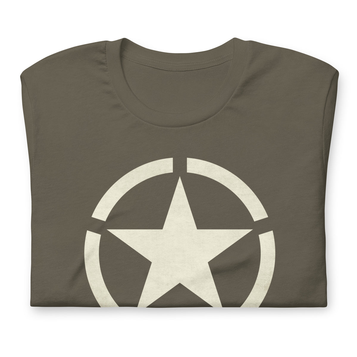 WW2 Circled Star Graphic T-Shirt
