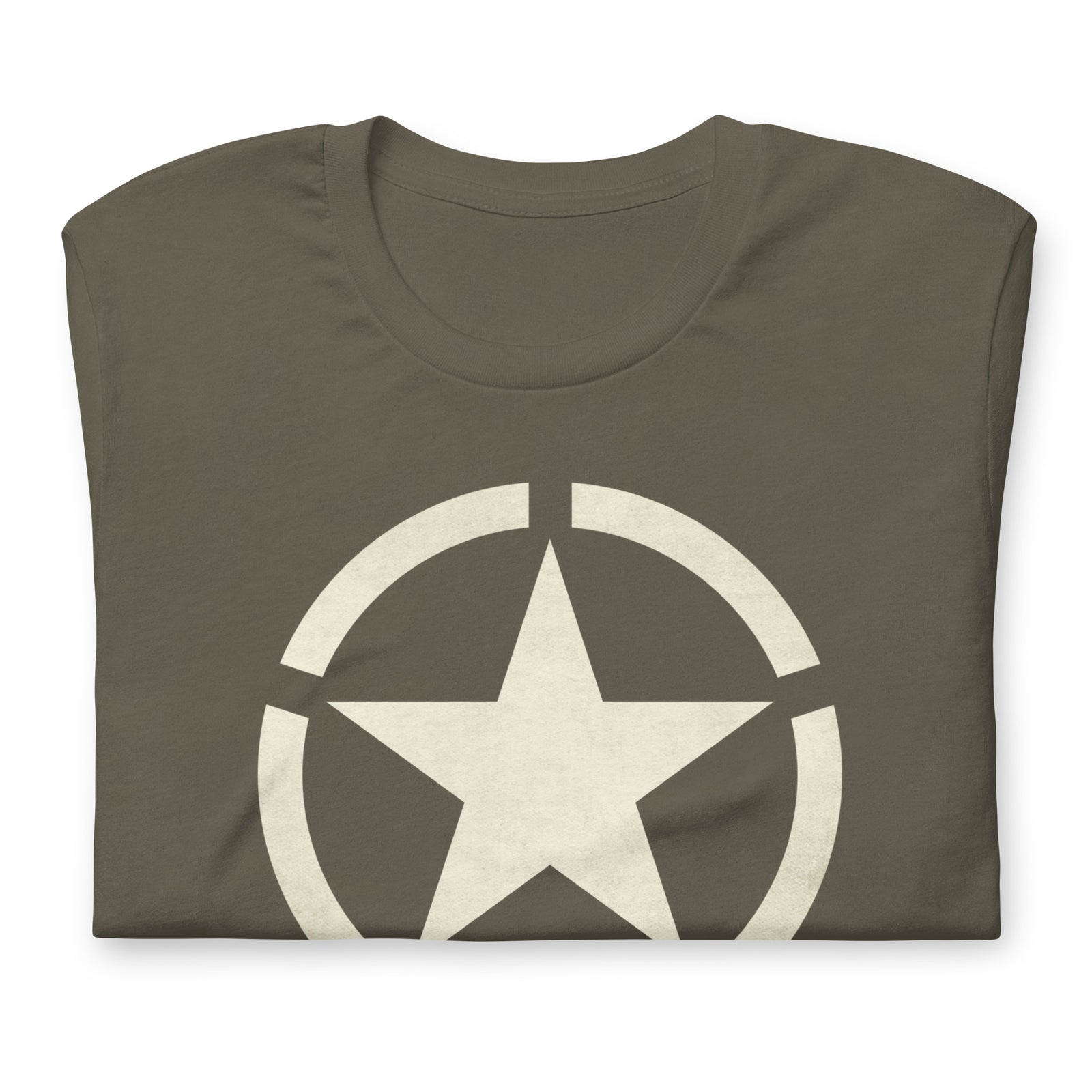 WW2 Circled Star Graphic T-Shirt