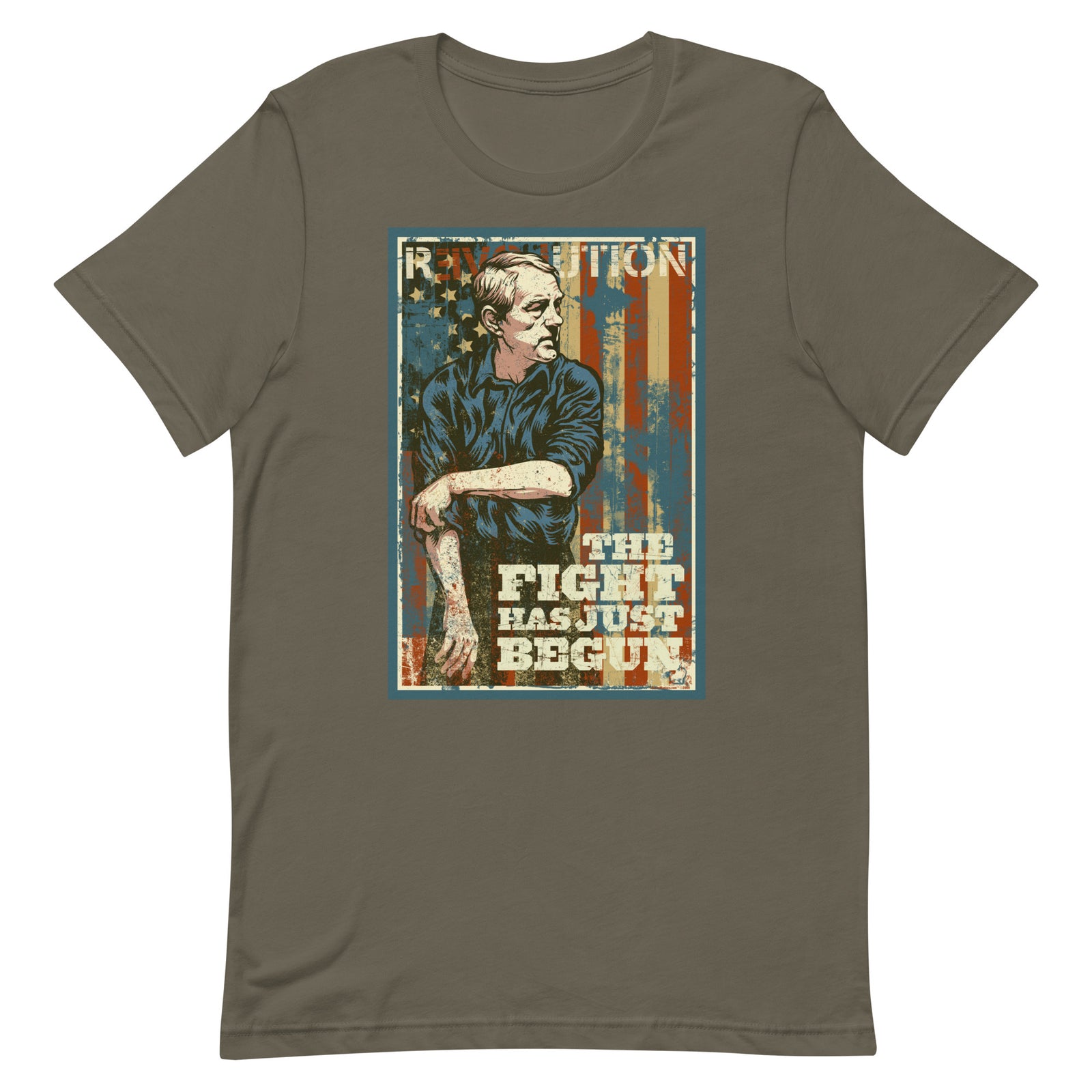 The Fight Has Just Begun Ron Paul Graphic T-Shirt