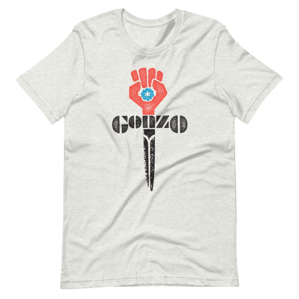 gonzo guano gear Gonzo Fist Graphic T-Shirt Ash / 3XL