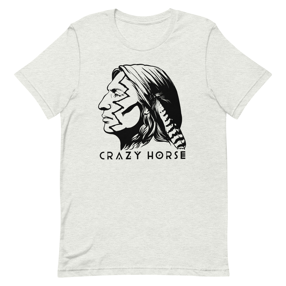 Crazy Horse War Paint Graphic T-Shirt
