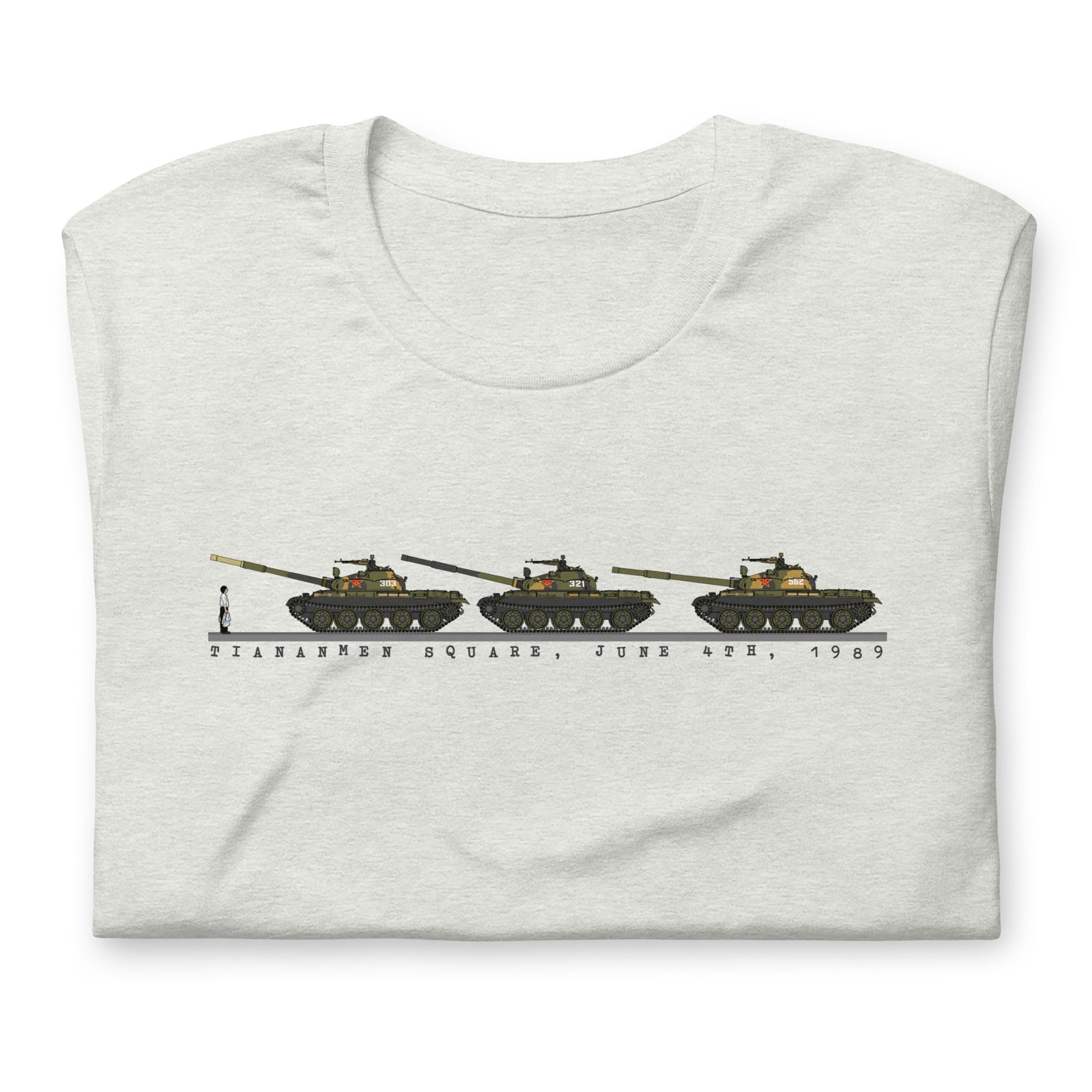 Tiananmen Tank Man 33rd Anniversary T-Shirt