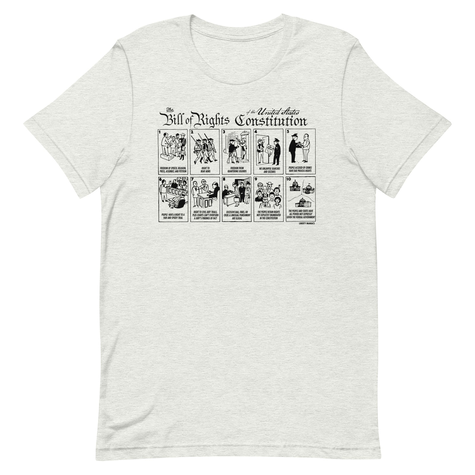 The Illustrated Bill of Rights T-Shirt