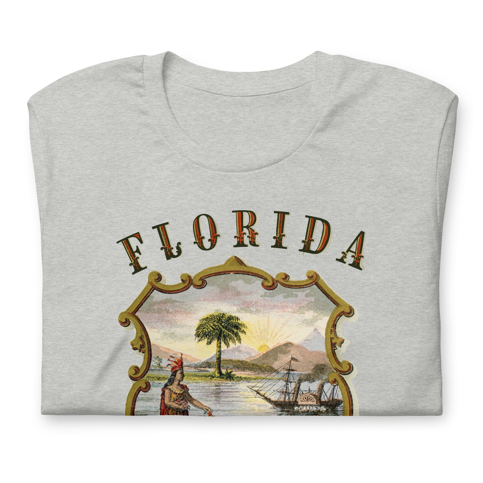 Vintage Florida State Seal Graphic T-Shirt