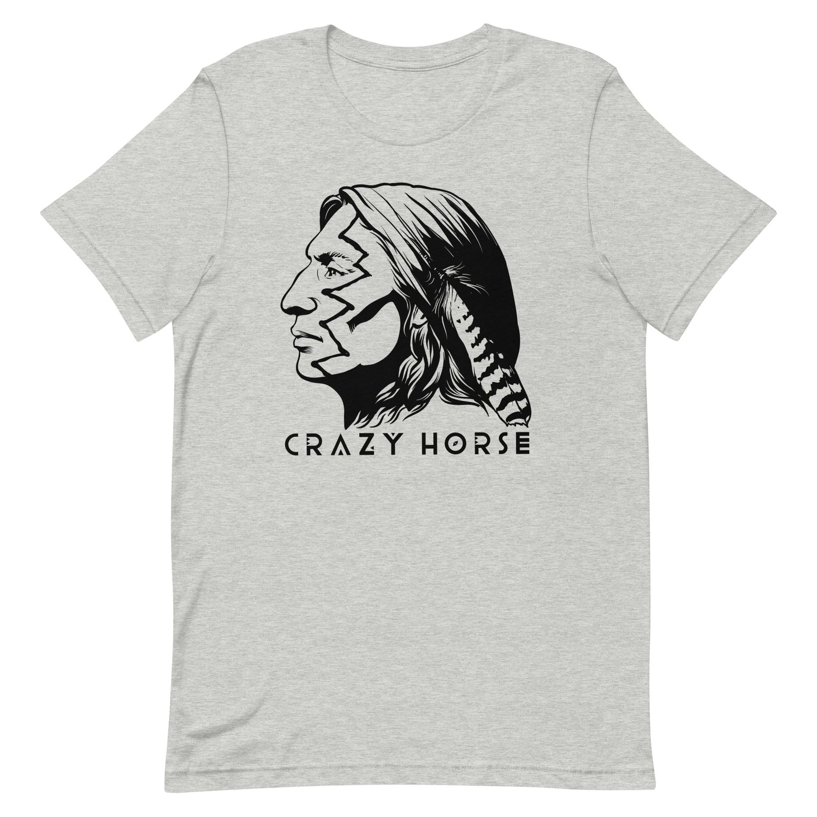 Crazy Horse War Paint Graphic T-Shirt