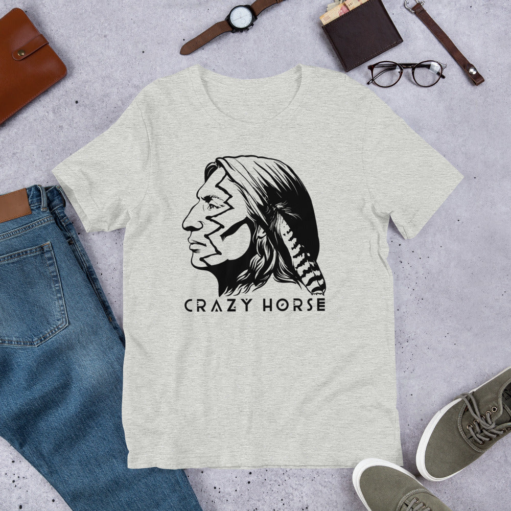 Crazy Horse War Paint Graphic T-Shirt
