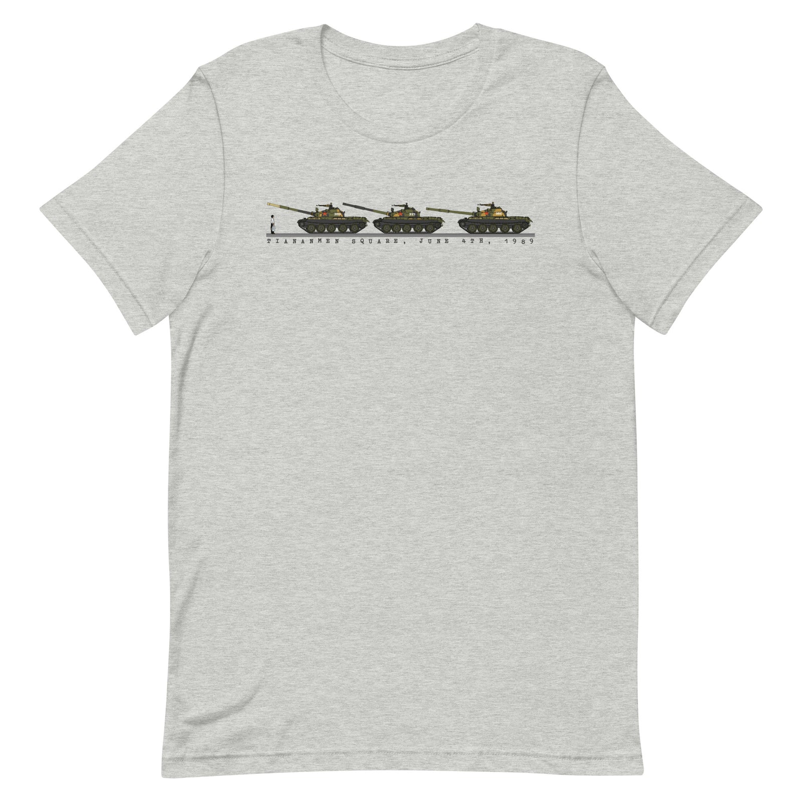 Tiananmen Tank Man 33rd Anniversary T-Shirt